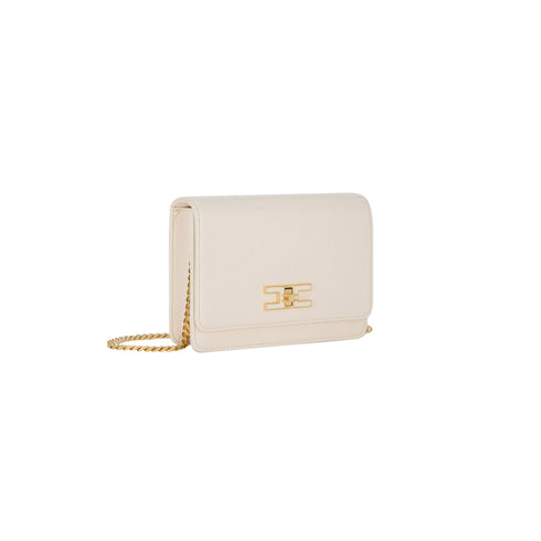 Elisabetta Franchi Borsa a spalla Borsa Donna elegante con catena Burro P25 - ELISABETTA FRANCHIBS11A51E2 - 193 - UNI - Francavilla Moda